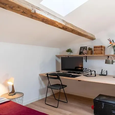 L'atelier Biblio, Beau T3, Clim, Centre Apartment
