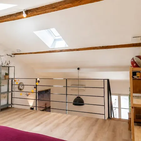 Apartmán L'atelier Biblio, Beau T3, Clim, Centre